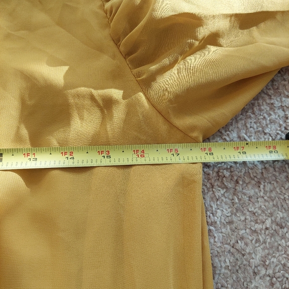 KOKO +‎ MASON Longsleeve Tiered Midi Dress Size Small - Picture 9 of 11